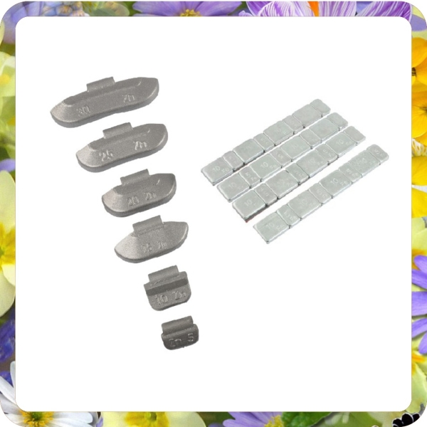 2000 Teile Alufelgengewichte Nachfüllpack